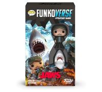 Funko Games Funko POP! Funkoverse: Jaws 100-Expandalone Strategy Board Game - Light Strategy Board Game for Children & Adults (Ages 10+) - 2-4 Players - Collectable Vinyl Figure - Gift Idea