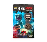 Funko POP Funkoverse Jurassic Park 101 Expand alone game with Dr Ian Malcolm & T Rex Figures