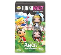 FUNKO GAMES Funkoverse: Alice In Wonderland 100 - Alice And Queen Of Hearts - 3'' (7.6 Cm) POP! - Light Strategy Board Game For Children & Adults (Ages 10+) - 2-4 Players - Collectable Vinyl Figure