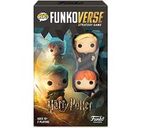 FUNKO GAMES Harry Potter 101 Funkoverse Extension - 2 Pack - English Version - Board Game - Draco Malfoy And Ron Weasley - 3'' (7.6 Cm) POP! - Light Strategy Board Game For Children & Adults