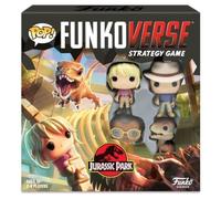 FUNKO GAMES - Pop Funkoverse Jurassic Park 100 - Strategy Game - Gen - G245z