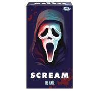 FUNKO Games - SCREAM LE JEU - Cooperative Board Game - For Kids from 13 - Cooperate to Win against Ghost Face - Immersive App Experience - 20 Min - 3 to 8 Players - English