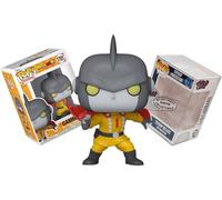 Funko Gamma 1 with Blaster + Pop Protector: Dragon Ball Super Hero Pop! Animation Vinyl Figure (Gift Set Bundled with ToyBop Brand Box Protector Collector Case)