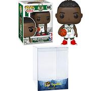 Funko Giann i s Antetokounm p o [Buck s] Pop! Sports Vinyl Figure Bundle with 1 Compatible 'ToysDiva' Graphic Protector (068 - 46632 - B)