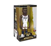 Funko Special Edition Gold Nba Pelicans Zion Williamson Figure 30 Cm Multicolor
