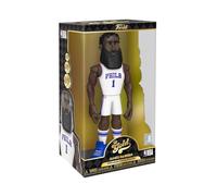 Funko Gold 12" NBA: Rockets - James Harden - 1/6 Odds for Rare Chase Variant - Collectable Vinyl Action Figure - Birthday Gift Idea - Official Merchandise - Ideal Toy for Sports Fans and Display