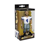 Funko Dak Prescott (Dallas Cowboys) Gold 5" NFL Premium Vinyl Figure (New)