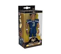 Funko Gold 5" NFL: Seahawks - Russel Russell Wilson - 1/6 Odds for Rare Chase Variant - Collectable Vinyl Action Figure - Birthday Gift Idea - Official Merchandise - Ideal Toy for Sports Fans