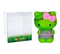 Funko Green Frankenstein Hell o Kitt y: 2.5in Halloween Mystery Minis Vinyl Figurine Bundle with 1 Compatible 'ToysDiva' Graphic Protector (03428 / C - B)