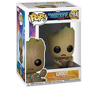 Funko - Guardians of the Galaxy 2-Groot W/Candy Bowl Guardians of The Galaxy 2 Figurine, Multicoloured, 22074