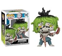 Funko Gyutaro with Blood Sickles + Pop Protector: Demon Slayer Pop! Animation Vinyl Figure (Gift Set Bundled with ToyBop Brand Box Protector Collector Case)