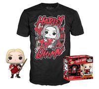 Funko POP! Vinyl Figure & T-Shirt Box Set - Suicide Squad 2021 Harley Quinn Diamond Glitter XL