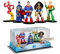 Funko Hero World DC Super Heroes Superman Flash Batman Wonder Woman Aquaman 5 Pk