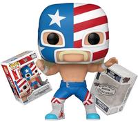 Funko Hulk Hogan 1994 SummerSlam Mr. America with USA Mask + ToyBop Protector: Retro WWE Pop! TV Vinyl Figure (Bundled with Pro-Deluxe Pop Protector Collector Case Box Gift Set)