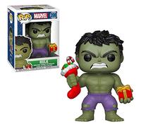 Funko Hulk: x POP! Marvel Holiday Vinyl Figure & 1 PET Plastic Graphical Protector Bundle [#398 / 33984 - B]