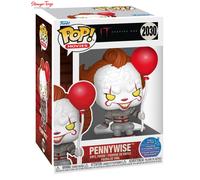 Funko POP! Movies: IT Chapter Two - Pennywise - Shelf Sitter | Official Merch - Collectable Vinyl Figurine for Shelf Display - Birthday Gift Idea for Fans and Collectors