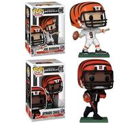 Funko Joe Burrow/Ja'Marr Chase (Cincinnati Bengals) NFL Pop! Combo (2)
