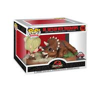 Jurassic Park Dr. Sattler w/ Triceratops US Exc. Pop! Moment
