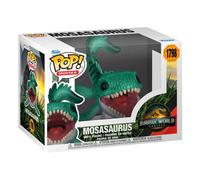 Funko Pop! Movies: Jurassic World: Rebirth - Mosasaurus - Collectable Vinyl Figure - Gift Idea - Official Merchandise - Toys for Kids & Adults - Movies Fans - Model Figure for Collectors