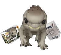 Funko Jurassic World Rebirth Distortus Rex + ToyBop Protector: Pop! Movies Vinyl Figure (Bundled with Pro-Deluxe Pop Protector Collector Case Box Gift Set)
