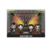 Funko Kiss Pop! Moments Dlx Vinyl Figure 4pack Alive Ii 1978 Tour 9 Cm