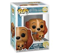 Funko Lady And The Tramp Disney Lady With Puppy 9 Cm Figure