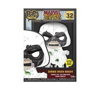 Funko Large Enamel Pin MARVEL: Zombie Moon Night - Moon Knight - Marvel Zombies Enamel Pins - Cute Collectable Novelty Brooch - for Backpacks & Bags - Gift Idea - Official Merchandise