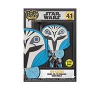 Funko Enamel Pin BO-KATAN - Star Wars: Clone Wars - Large 4" Pop! Pin - Official Merchandise