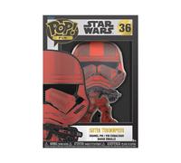 Funko Large Pop! Enamel Pin - Star Wars: Sith Trooper - Star Wars Enamel Pins - Cute Collectable Novelty Brooch - for Backpacks & Bags - Gift Idea - Official Merchandise - Movies Fans