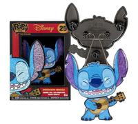 Funko Lilo And Stitch Stitch Pin With Ukelele Figure