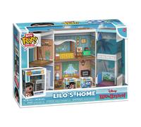 Funko Bitty Pop! Bitty Boxes: Lilo & Stitch - Lilo's Home Playset With 2-0.9 Inch (2.2 Cm) tiny Mini Figures - Disney: Lilo & Stitch - Collectable Display Case With Interior Scene and Storage