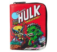 Funko Loungefly Marvel: Wolverine 50th Anniversary - The Incredible Hulk and The Wolverine Wallet