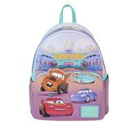 Funko Loungefly Pixar Cars - 'Flo's Diner' Mini-Backpack - Cars - Amazon Exclusive - Premium Vegan Leather - Gift Idea - Official Merchandise - for Boys, Girls Men and Women - Movies Fans