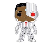 Funko Loungefly POP! Enamel Pin: Cyborg - Justice League 2017 Enamel Pins - Cute Collectable Novelty Brooch - for Backpacks & Bags - Gift Idea - Official Merchandise - Movies Fans