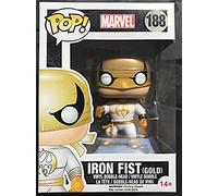 Funko - Marvel Comics-Iron Fist White & Gold Figurine, Multicoloured, 11181