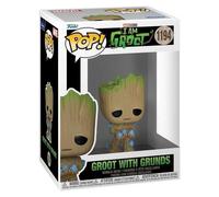 Funko POP! Marvel: Guardians Of the Galaxy - Groot With Grunds - Groot Shorts - Collectable Vinyl Figure - Gift Idea - Official Merchandise - Toys for Kids & Adults - TV Fans