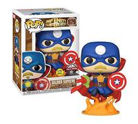 Funko Marvel Infinity Warps Supreme Soldier Glow In The Dark Exclusive 36820 Figure