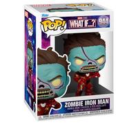 Funko POP! Marvel: What If - Zombie Iron Man | Official Superheroes Merch - Collectable Vinyl Figurine for Shelf Display - Birthday Gift Idea for Fans and Collectors