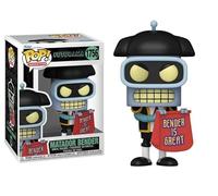 Funko Matador Bender + Pop Protector: Futurama Pop! TV Animation Vinyl Figure (Gift Set Bundled with ToyBop Brand Box Protector Collector Case)
