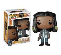 Funko Michonne: Walking Dead x POP! TV Vinyl Figure & 1 POP! Compatible PET Plastic Graphical Protector Bundle [#5307 / 06513 - B]