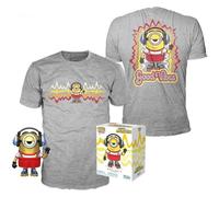 Funko Minions And Tee Roller Skating Stuart Metallic Exclusive Figure