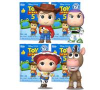 Funko Mini's - Toy Story 5 3" 8cm Vinyl Figures - Set of 4 Main Characters