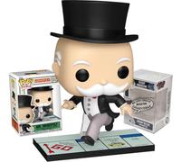 Funko Mr. Monopoly Pass Go + ToyBop Protector: Hasbro Games Pop! Retro Toys Vinyl Figure (Bundled with Pro-Deluxe Pop Protector Collector Case Box Gift Set)