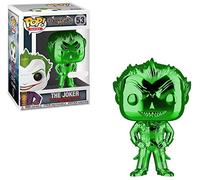 Funko , Multicolor,FK42336 DC POP! Heroes Vinyl Figure The Joker (Green Chrome) 9 cm