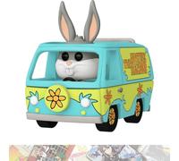 Funko Mystery Machine Bug s Bunn y: P o p ! Rides Vinyl Figurine Bundle with 1 Compatible Theme Trading Card (296-69429 - B)