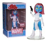 Funko Mystique Rock Candy x Marvel Universe Vinyl Figure + 1 Official Marvel Trading Card Bundle (00011)