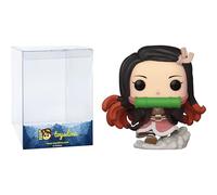 Funko Nezuk o Kamad o (BoxLunch Exc): P o p ! Animation Vinyl Figurine Bundle with 1 Compatible Graphic Protector (1264-66820 - B)