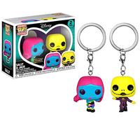 Funko Nightmare Before Christmas Sally & Jack Black Light 2 Pack Pocket Pop Exclusive