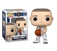 Funko Nikola Jokic + Pop Protector: Denver Nuggets NBA Pop! Basketball Vinyl Figure (Gift Set Bundled with ToyBop Brand Box Protector Collector Case)