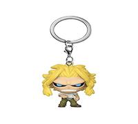Funko, One Size, Multicolor POP! KEYCHAIN: My Hero Academia- All Might Weakened state